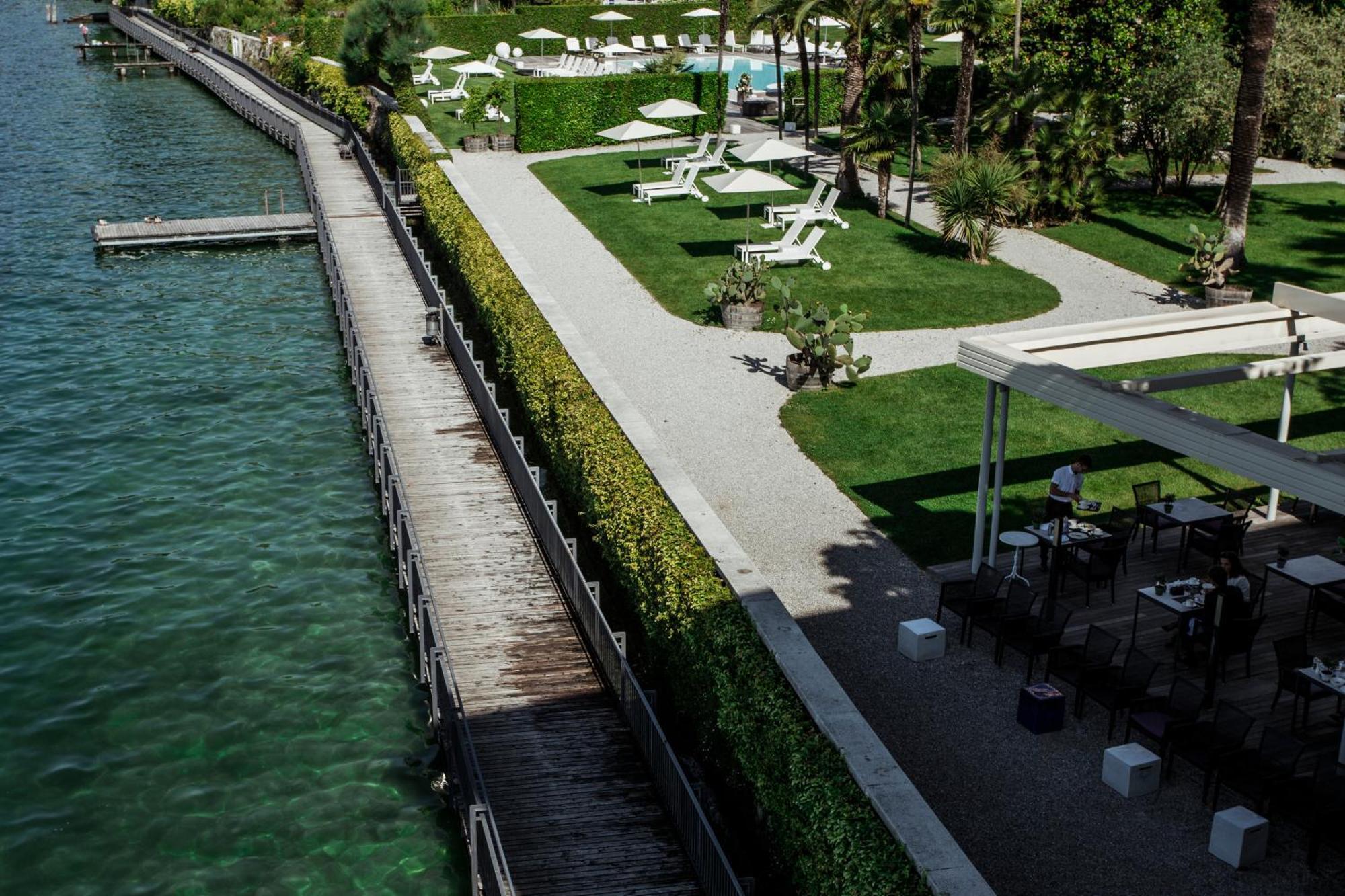 Hotel Bella Riva Gardone Riviera Esterno foto